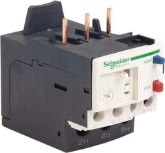 Schneider Electric - 3 Pole, NEMA Size 0-1, 16 to 24 Amp, 690 VAC, Thermal NEMA Overload Relay - Trip Class 20, For Use with LC1D18, LC1D25, LC1D32 and LC1D38 - Exact Tool & Supply