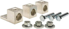 Square D - 6 AWG, Mechanical Transformer Lug Kit - For Use with Single Phase Primary, Single Phase Secondary, Three Phase Delta Primary and Three Phase Delta Secondary Transformers - Exact Tool & Supply