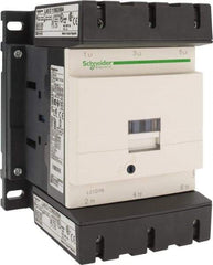Schneider Electric - 3 Pole, 220 Coil VAC at 50/60 Hz, 115 Amp at 440 VAC, Nonreversible IEC Contactor - Bureau Veritas, CCC, CSA, CSA C22.2 No. 14, DNV, EN/IEC 60947-4-1, EN/IEC 60947-5-1, GL, GOST, LROS, RINA, RoHS Compliant, UL 508, UL Listed - Exact Tool & Supply