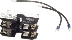 Square D - 2 Pole, 120 Volt, Fuse Block - 13/32 Inch Diameter x 1-1/2 Inch Fuse Length - Exact Tool & Supply