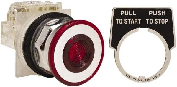 Schneider Electric - 30mm Mount Hole, Pushbutton Switch Only - Exact Tool & Supply