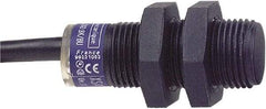 Telemecanique Sensors - PNP, NO/NC, 4mm Detection, Cylinder, Inductive Proximity Sensor - 4 Wires, IP68, 12 to 24 VDC, M12x1 Thread, 33mm Long - Exact Tool & Supply