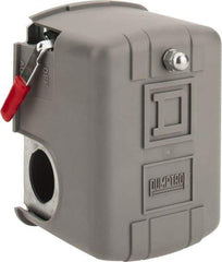 Square D - 1 and 3R NEMA Rated, 70 to 150 psi, Electromechanical Pressure and Level Switch - Fixed Pressure, 575 VAC, L1-T1, L2-T2 Terminal, For Use with Square D Pumptrol - Exact Tool & Supply