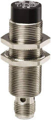 Telemecanique Sensors - NPN, 5mm Detection, Cylinder, Inductive Proximity Sensor - 3 Wires, IP67, 12 VDC, 12 VDC, 24 VDC, M18x1 Thread, 64mm Long x 18mm Wide - Exact Tool & Supply