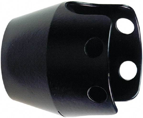 Schneider Electric - Extended Mushroom Head Pushbutton Switch Guard - Chrome - Exact Tool & Supply