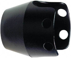 Schneider Electric - Extended Mushroom Head Pushbutton Switch Guard - Black - Exact Tool & Supply