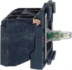 Schneider Electric - 110-120 V Red Lens LED Indicating Light - Screw Clamp Connector, Vibration Resistant - Exact Tool & Supply
