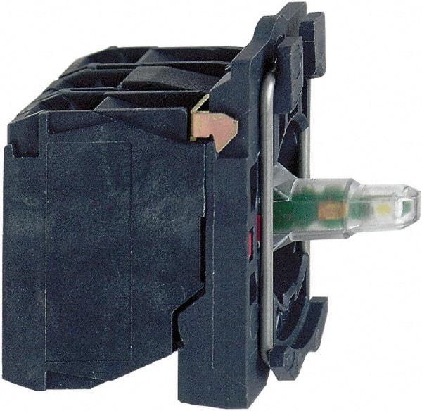 Schneider Electric - 24 V Green Lens LED Indicating Light - Screw Clamp Connector, Vibration Resistant - Exact Tool & Supply