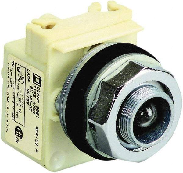 Schneider Electric - 28 V Indicating Light - Screw Clamp Connector - Exact Tool & Supply