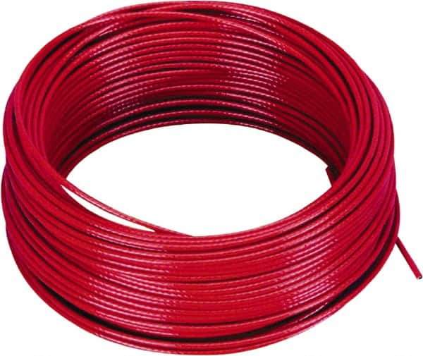 Telemecanique Sensors - 10-1/2m Long, 3.20mm Diameter, Limit Switch Galvanized Cable - For Use with XY2CB, XY2CH, XY2CJ - Exact Tool & Supply