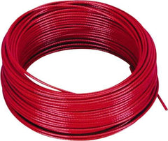 Telemecanique Sensors - 10-1/2m Long, 3.20mm Diameter, Limit Switch Galvanized Cable - For Use with XY2CB, XY2CH, XY2CJ - Exact Tool & Supply