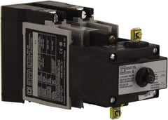 Square D - Electromechanical Screw Clamp General Purpose Relay - 10 Amp at 600 VAC, 2NO, 110 VAC at 50 Hz & 120 VAC at 60 Hz - Exact Tool & Supply