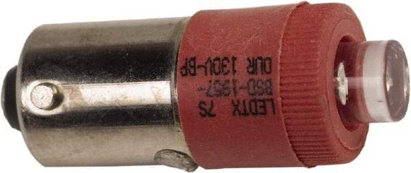 Schneider Electric - Pilot and Indicator Light Replacement LED - Red, 120 VAC, 120 VDC - Exact Tool & Supply