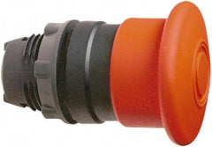 Schneider Electric - 22mm Mount Hole, Extended Mushroom Head, Pushbutton Switch Only - Round, Red Pushbutton, Maintained (MA), Momentary (MO) - Exact Tool & Supply