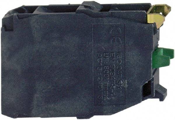 Schneider Electric - NO/NC, Multiple Amp Levels, Electrical Switch Contact Block - Screw Terminal - Exact Tool & Supply