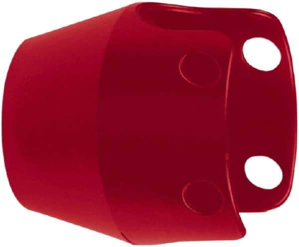 Schneider Electric - Extended Mushroom Head Pushbutton Switch Guard - Red - Exact Tool & Supply