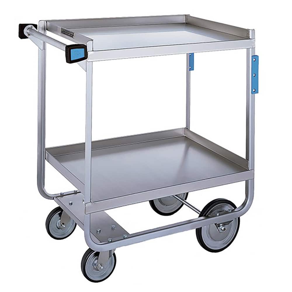 Lakeside - Carts; Type: Utility Cart ; Load Capacity (Lb.): 700.000 ; Number of Slots: 0 ; Number of Shelves: 2 ; Width (Inch): 19-3/8 ; Length (Inch): 32-5/8 - Exact Tool & Supply
