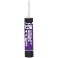 Geocel - 10.3 oz Tube White Tripolymer Seam Sealant - Outdoor - Exact Tool & Supply