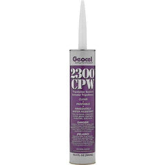Geocel - 10.3 oz Tube Clear Tripolymer Sealant - Outdoor - Exact Tool & Supply