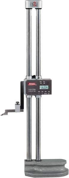 SPI - 24" Electronic Height Gage - 0.001" Resolution, Accurate to 0.0015", Digital Display - Exact Tool & Supply