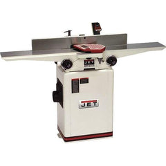 Jet - 6,000 RPM, 6-1/2" Cutting Width, 1/2" Cutting Depth, Jointer - 3-7/8" Fence Height, 32-3/8" Fence Length, 1 hp - Exact Tool & Supply