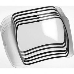 Optrel - 1 5-Piece 7-1/4 x 4-1/4 x 0.39" Polycarbonate Welding Helmet Front Cover Lens - Exact Tool & Supply