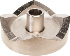 Greenlee - 3-1/2" Conduit Round Punch - 4.11" Hole Diam - Exact Tool & Supply