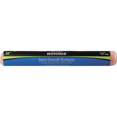 Bestt-Liebco - 1/2" Nap, 18" Wide Paint Roller Cover - Semi-Smooth Texture, Polyester - Exact Tool & Supply