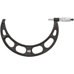 Starrett - Mechanical Outside Micrometers; Minimum Measurement (Inch): 9 ; Minimum Measurement (Decimal Inch): 9 ; Maximum Measurement (Decimal Inch): 10 ; Graduation (Decimal Inch): 0.0001 ; Features: Starrett Satin Chrome Finish - No Glare - Exact Tool & Supply
