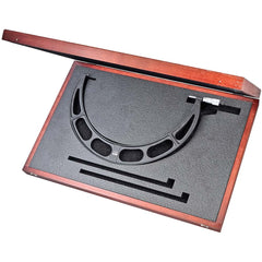 Starrett - Mechanical Outside Micrometers; Minimum Measurement (Inch): 16 ; Minimum Measurement (Decimal Inch): 16 ; Maximum Measurement (Decimal Inch): 17.0000 ; Graduation (Decimal Inch): 0.001 ; Features: Starrett Satin Chrome Finish - No Glare - Exact Tool & Supply