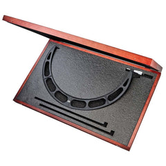 Starrett - Mechanical Outside Micrometers; Minimum Measurement (Inch): 23 ; Minimum Measurement (Decimal Inch): 23 ; Maximum Measurement (Decimal Inch): 24 ; Graduation (Decimal Inch): 0.001 ; Features: Starrett Satin Chrome Finish - No Glare - Exact Tool & Supply