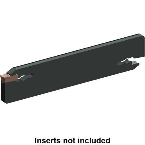 Kennametal - 0.986" Blade Height, 0.315" Blade Width, 5.915" OAL, Neutral Cut, Double End Indexable Cut-Off Blade - EVBS Blade, Beyond Evolution Series - Exact Tool & Supply