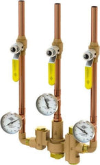 Acorn Engineering - Water Mixing Valves & Units Pipe Size: 1/2 (Inch) Material: Lead Free Brass - Exact Tool & Supply