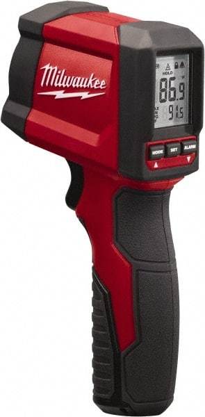 Milwaukee Tool - -18 to 400°C (-22 to 752°F) Laser - 10:1 Distance to Spot Ratio - Exact Tool & Supply