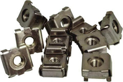 Acorn Engineering - #10-32 Screw, Stainless Steel Standard U Nut - Uncoated - Exact Tool & Supply