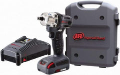 Ingersoll-Rand - 1/2" Drive 20 Volt Pistol Grip Cordless Impact Wrench & Ratchet - 1,900 RPM, 2,900 BPM, 160 Ft/Lb Torque, 1 Lithium-Ion Battery Included - Exact Tool & Supply