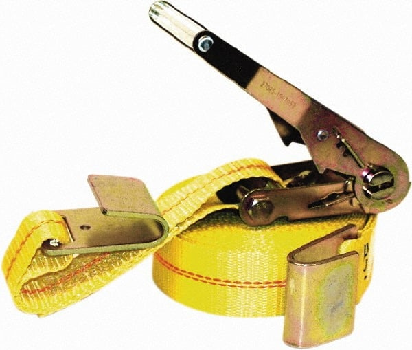 Ability One - 27' Long x 2" Wide, 1 Ply, Polyester Web Sling - Exact Tool & Supply