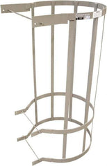 Cotterman - Ladder Modular Bolt-On Cage - Gray, Use with Uncaged Fixed Ladder - Exact Tool & Supply