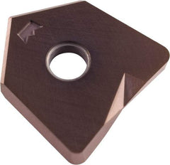 Millstar - BD-N16 None Grade CM043 Carbide Milling Insert - HSN Finish, 3.05mm Thick, 16mm Inscribed Circle, 0.5mm Corner Radius - Exact Tool & Supply