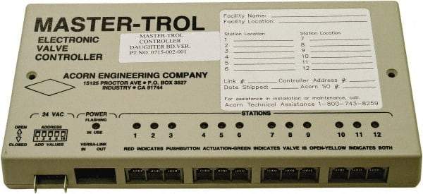 Acorn Engineering - Wash Fountain Electronic Valve Controller - For Use with Acorn Washfountains - Exact Tool & Supply