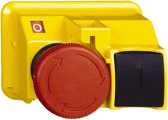 Schneider Electric - Extended Mushroom Head Pushbutton Switch Emergency Stop - Red - Exact Tool & Supply