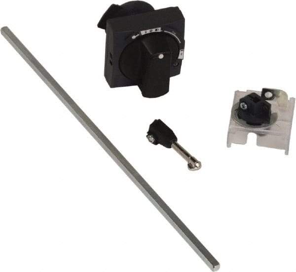 Schneider Electric - Circuit Breaker Rotary Handle Kit - Use with GV2L, GV2P, TeSys - Exact Tool & Supply
