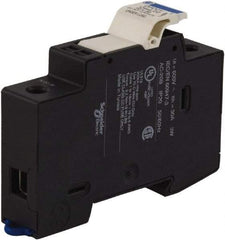 Schneider Electric - 1 Pole, 600 Volt, 30 Amp, DIN Rail Mount Fuse Holder - Compatible with CC Class, 17mm Wide Fuse - Exact Tool & Supply