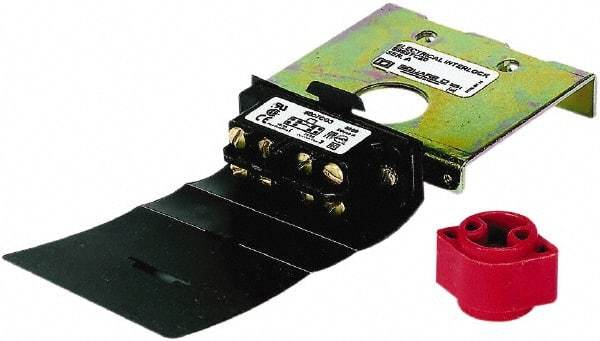 Square D - Cam and Disconnect Switch Auxiliary Contact Kit - For Use with H361DF, H361DX, H362DF, H362DX, H363DF, H363DX, H364DF - Exact Tool & Supply