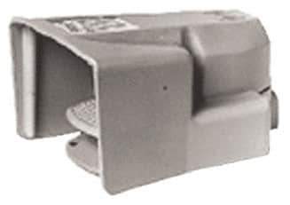 Square D - 1 Treadle, 5 Amp, Momentary (MO), SPDT, Electric Foot Switch - 13, 2 & 4 NEMA Rated, 11-1/2" Long x 6.8" Wide x 6-1/2" High - Exact Tool & Supply