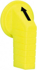 Schneider Electric - 30mm, Yellow, Selector Switch Operating Knob - For Use with Selector Switch - Exact Tool & Supply