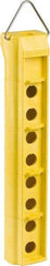 Square D - 8 Hole, 30mm Hole Diameter, Pushbutton Switch Enclosure - Exact Tool & Supply