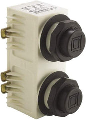Schneider Electric - 30mm Mount Hole, Extended Straight, Pushbutton Switch - Momentary (MO) - Exact Tool & Supply