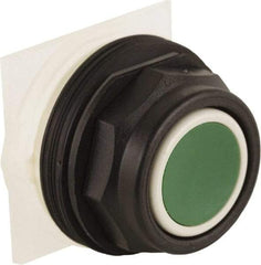 Schneider Electric - 30mm Mount Hole, Extended Straight, Pushbutton Switch Only - Green Pushbutton, Momentary (MO) - Exact Tool & Supply