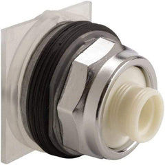 Schneider Electric - 30mm Mount Hole, Extended Straight, Pushbutton Switch Only - Momentary (MO) - Exact Tool & Supply